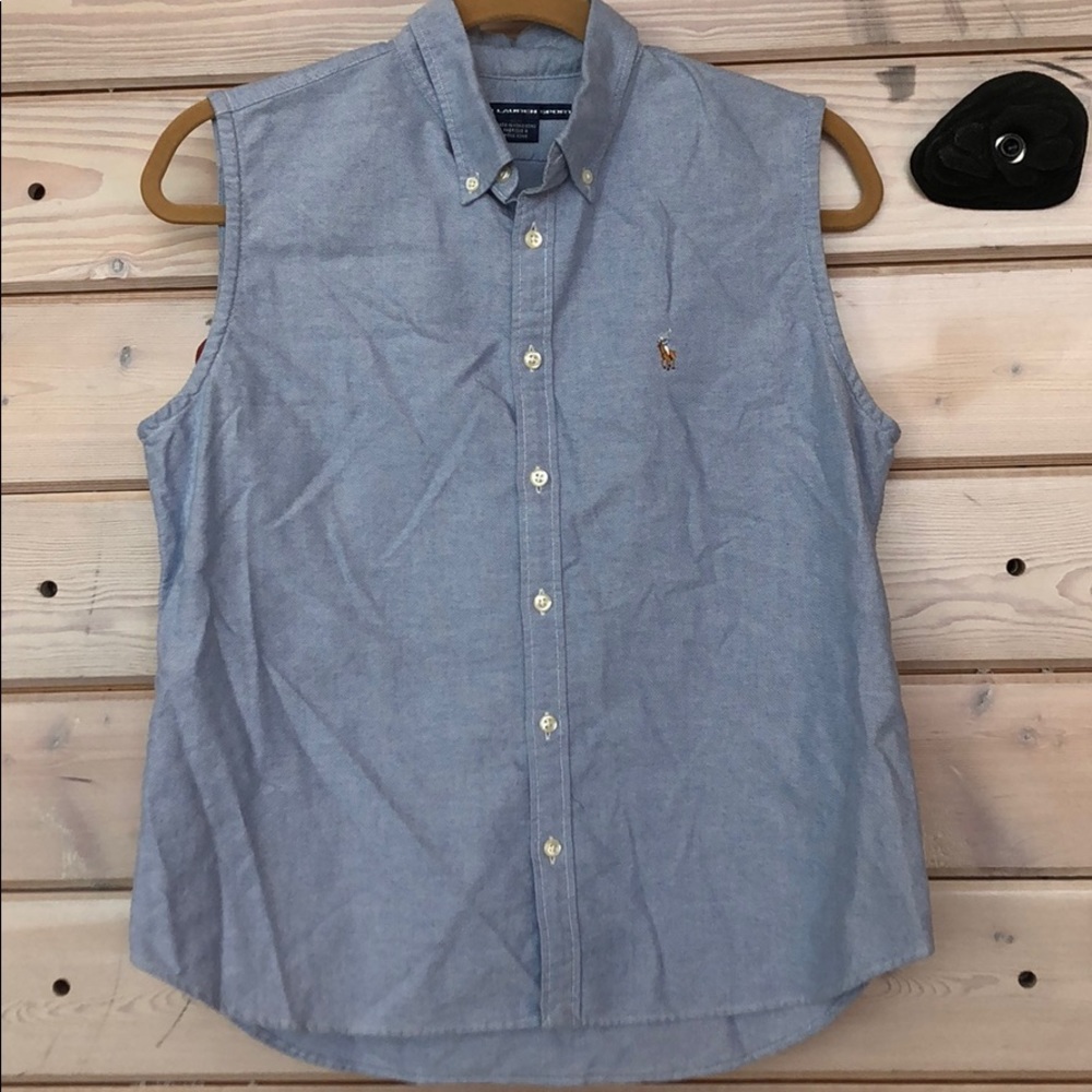 Ralph Lauren Sport Blue Tank